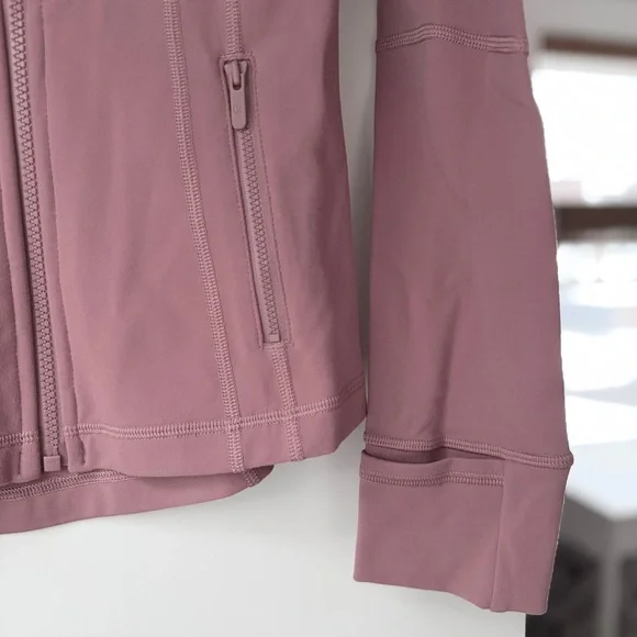 NWOT | LULULEMON DUSTY MAUVE PINK CLAY DEFINE NULU JACKET SIZE 4 - Picture 8 of 10